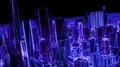 City neon glowing DOF model New York NYC flyover wireframe skyscraper 80s 4k 4k or 4k+ Resolution