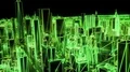 City neon glowing New York NYC flyover wireframe skyscraper 80s 4k 4k or 4k+ Resolution