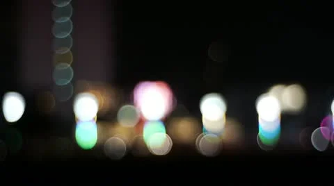 City night 007 Stock Footage 11217007