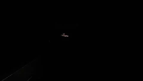 City Night Flow: Dynamic Car Light Trails in Urban Darkness Stock Footage Stock Footage 306252909