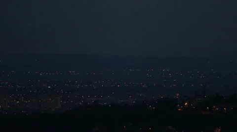 City at night Video stock 1807353