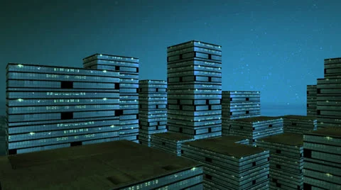 City Night Video stock 22763783