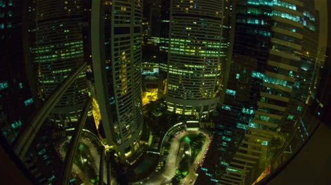 City at night Video stock 35498885