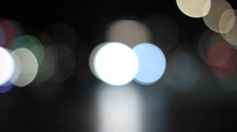 City in the night Stock Footage 43480517