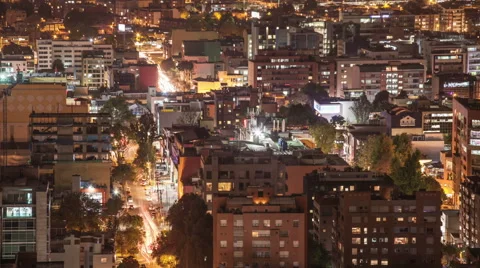 City Night Video stock 53834637