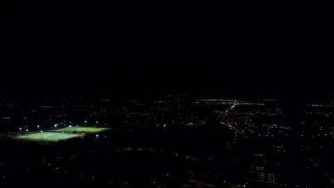 City at Night Stock Footage 75692064