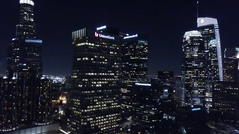 The City At Night Stock Footage 123947058
