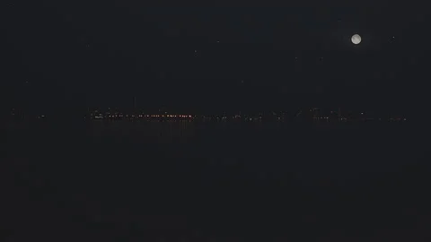 City At night Stock Footage 137873779