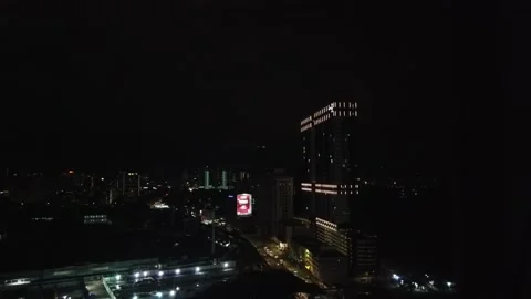 City at night Stock Footage 145938145