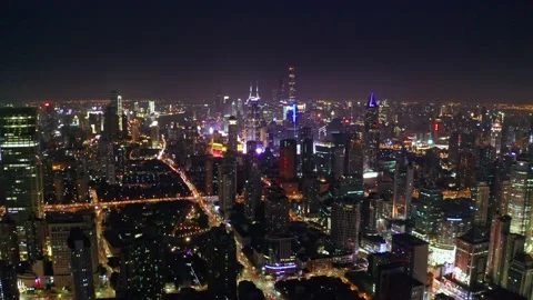 City night Stock Footage 146254685