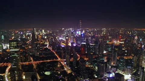 City night Stock Footage 146254758