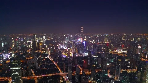 City night Stock Footage 146254877