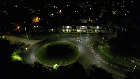 City Night Stock Footage 164264699