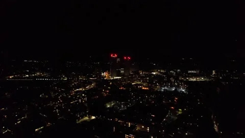 City Night Stock Footage 164264820