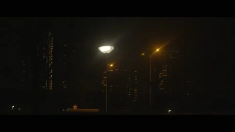 City at Night Video stock 224910742
