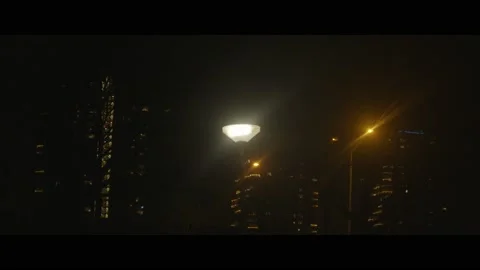 City at Night Video stock 224910791