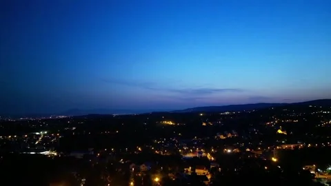 City at night Stock Footage 250472809