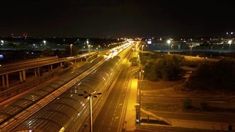 City Night hyperlapse Stock-Footage 283831573