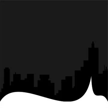 City at night Stock Illustration