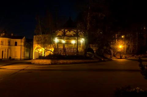 City at night Foto stock