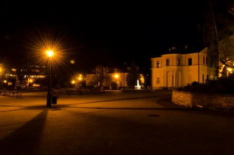 City at night Stock Photos