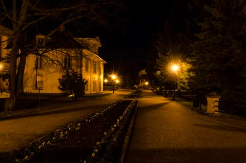 City at night Stock Photos