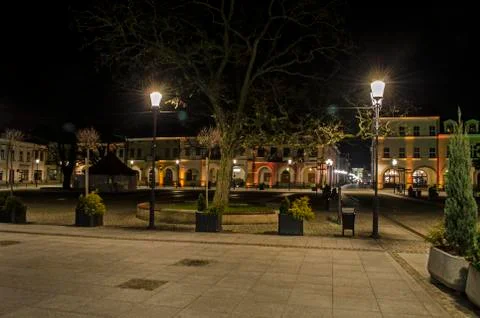 City at night Foto stock