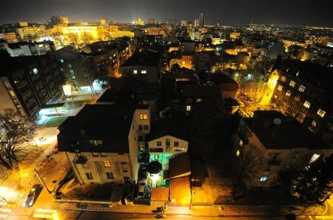 City at night Stock Photos