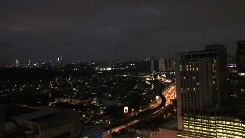 City night view Stock Footage 149032633