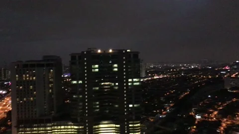 City night view Stock Footage 149032649