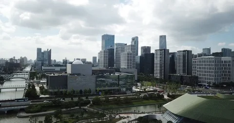 The city of Ningbo11 Stock Footage 92837656