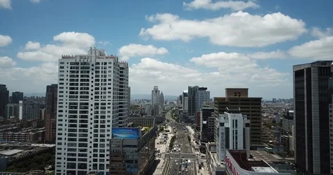 The city of Ningbo6 Stock Footage 92837553