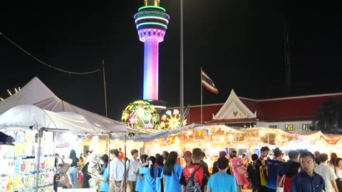 City Observation Tower Video stock 275076770
