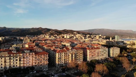 City from the ocean 库存影片 100295375