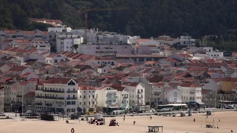 City on the ocean Stock Footage 250981596