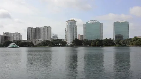 City of Orlando Stock Footage 53528344