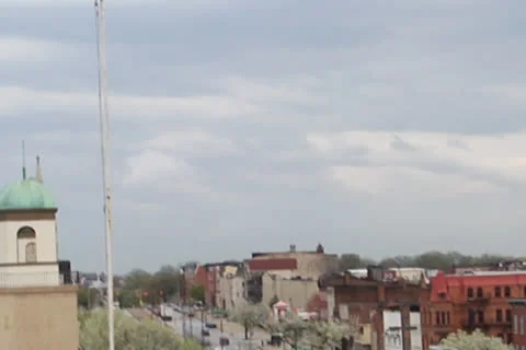 City Pan Stock Footage 24720375