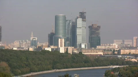 City panorama Stock Footage 367843
