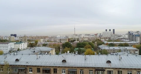 City Panorama Stock Footage 96753940