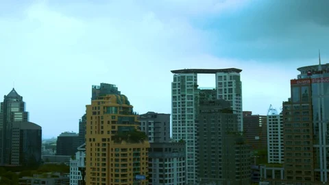 City panoramic 02 Video stock 89478200