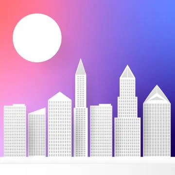 City paper abstract multi-colored background for your needs . Vector Stock Illustration
