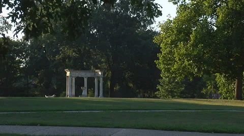 CITY PARK Stock Footage 37144251