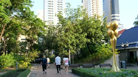 City Park Stock Footage 133247032