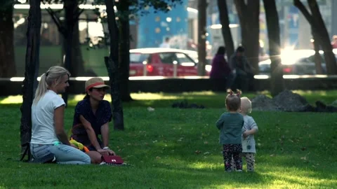 City Park Video stock 220563064