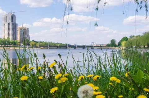 City Park spring Foto stock