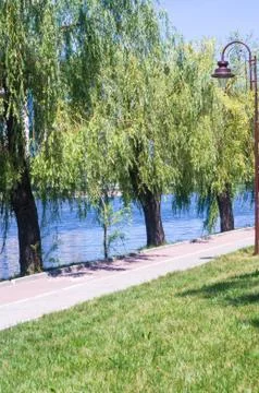 City Park spring Stock Photos