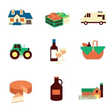 City pattern flat illustration on white 스톡 일러스트