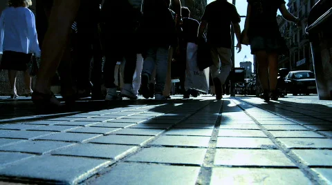 City People Stock Footage
