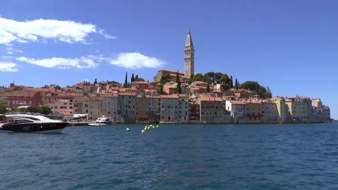 The city of Porec Stock Footage 93783233