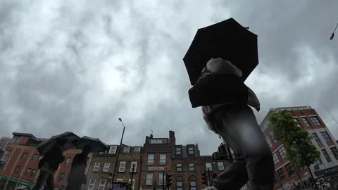 City rain. Stock Footage 274366406